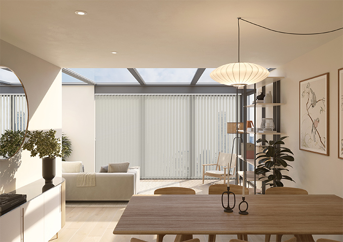 Anthology, Macaroon Cream - Vertical Blind - Image 8